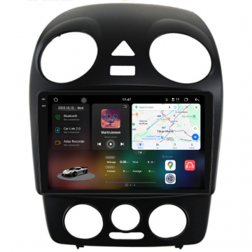 Navigatie Dedicata Volkswagen New Beetle (2004-2011), 2K, 12Gb Ram, 256Gb Stocare, Carplay