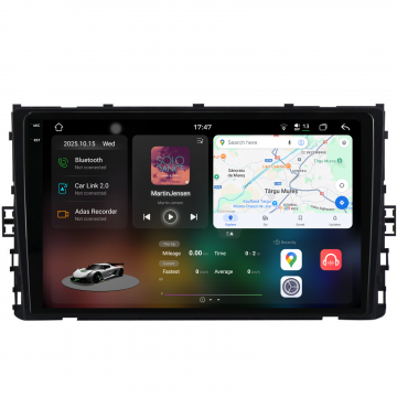 Navigatie Dedicata Volkswagen T-Roc (2017-2025), 2K, 12Gb Ram, 256Gb Stocare, Carplay