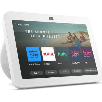 Amazon Boxa inteligenta Amazon Echo Show 8 2023 (3rd Gen), Display 8, Camera 13 MP, Wi-Fi, Bluetooth, Stereo, Alb