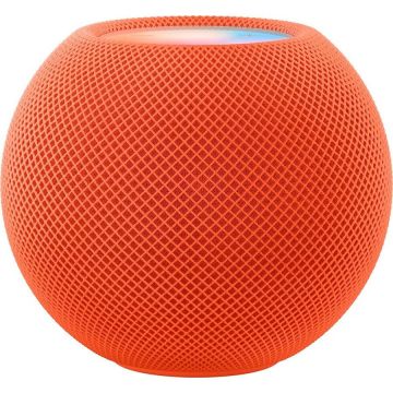 Apple Boxa inteligenta Apple HomePod Mini, Portocaliu, Wi-Fi, Bluetooth 5.0, Siri