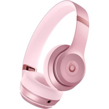 Beats Casti On-Ear Beats Solo 4, Wireless, Bluetooth, Autonomie 50 ore, Metalic-Pink Beats Casti On-Ear Beats Solo 4, Wireless, Bluetooth, Autonomie 50 ore, Metalic-Pink