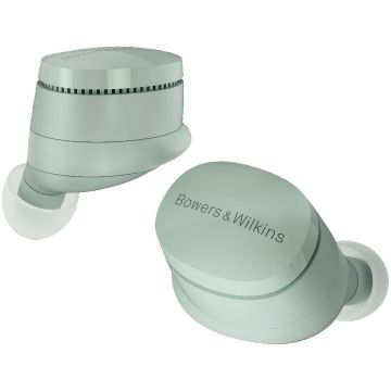 Bowers&nbsp;&&nbsp;Wilkins Casti In-Ear Bowers & Wilkins Pi6, True Wireless, Bluetooth, Microfon, Verde deschis