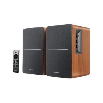 Boxe active Bluetooth Edifier R1280DBS-BR, 42W, carcasa lemn, maro