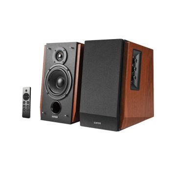 Boxe Bluetooth Edifier R1700BTS-BR, 66W, dual RCA, telecomanda, maro