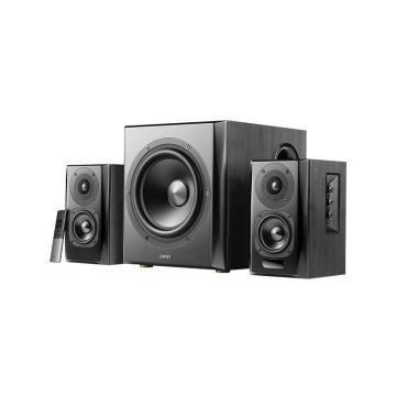 Boxe cu subwoofer Edifier S351DB-BK, Bluetooth, 150W, PC, AUX, telecomanda