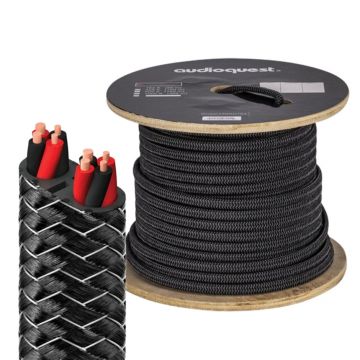 Cablu audio, impletit, conductor cupru, AWG 13,  Audioquest AUDHC-AQ-ROCK44BRDFT