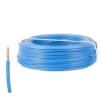 Cablu conductor flexibil MYF 4mm, 100m, albastru, CCA, MYF4-ALBASTRU
