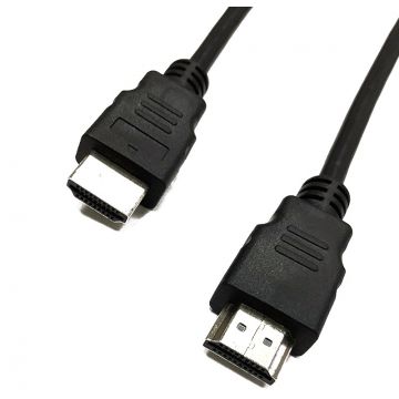 Cablu HDMI, 30AWG, lungime 1.5m, negru, Sandard HDMI 1.4, 4K @ 30Hz, 10 Gbps, Safer SAF-HMAA8001-1.5