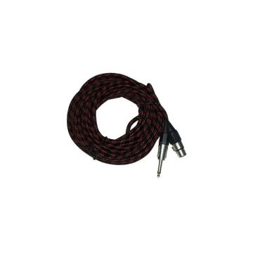 Cablu microfon XLR mama la Jack 6.3 tata 3 metri, KPO2757-3