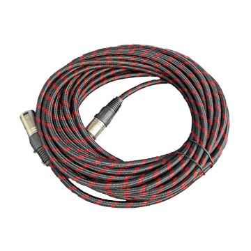 Cablu microfon XLR, mama-tata, 10m, KPO2756-10