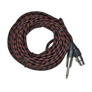 Cablu pentru microfon, XLR Mama, Jack 6.3 Tata, 5M, KPO2757-5