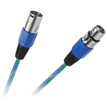 Cablu pentru microfon XLR MAMA-TATA, lungime 5m, KPO2754-5