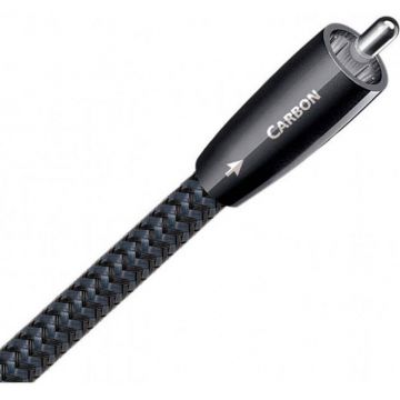 Cablu sonorizare RCA-RCA, lungime 1m, conector argintat, AudioQuest Carbon AUDHC-AQ-COAXCAR01