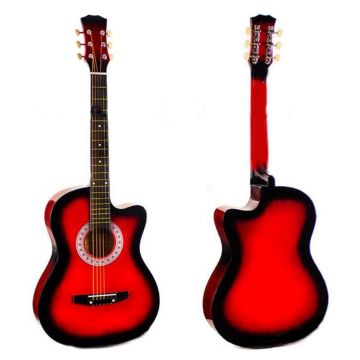 Chitara clasica 4 4 - 95 cm, rosie