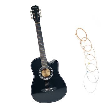 Chitara clasica din lemn 95 cm, set de corzi inclus