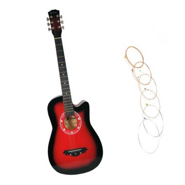 Chitara clasica din lemn 95 cm, set de corzi inclus