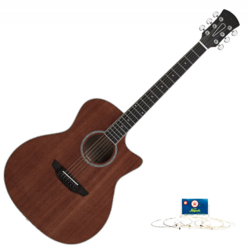 Chitara clasica din lemn 95 cm, set de corzi inclus