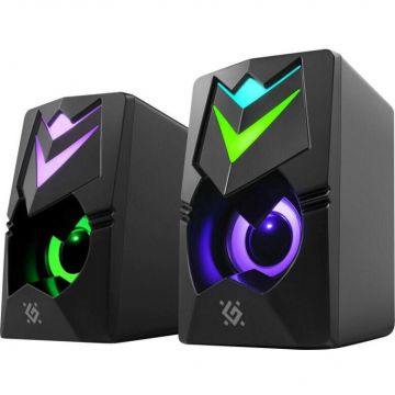 Defender Boxe PC Defender J4 2.0 6W LED USB black, 65964, 6W, USB, LED