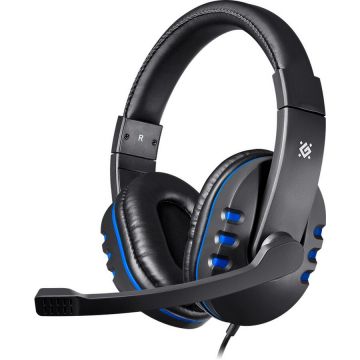 Defender Casti Defender Warhead Negru cu albastru Cu fir / Gaming / Negru cu albastru