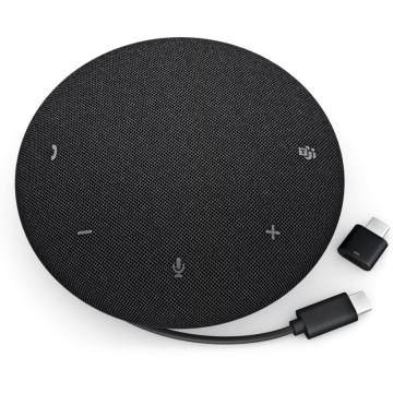 Dell Boxa portabila Dell 520-BBMZ, Bluetooth 5.3, Putere 8 W, IP64, Autonomie 12 ore, Microfon omnidirectional, Negru