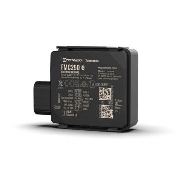 GPS Tracker auto Teltonika FMC250 procesor date CAN, bluetooth, LTE CAT1, acumulator backup 170 mAh, GSM 2G, 4G LTE