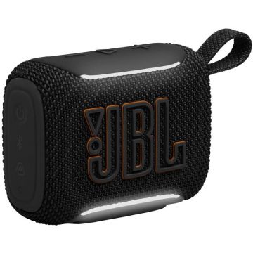 JBL Boxa portabila JBL GO 5, 4.8 W, Bluetooth 6, USB-C, Autonomie 8 ore, IP68, Negru
