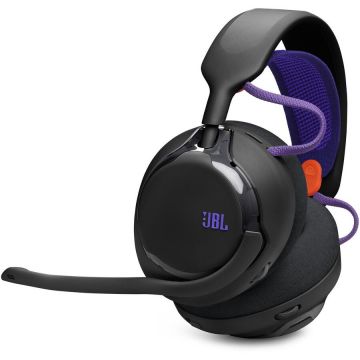 JBL Casti Gaming Wireless JBL Quantum 650, Bluetooth 5.3, Pana la 45 ore Autonomie, QuantumENGINE, Spatial Sound, Negru