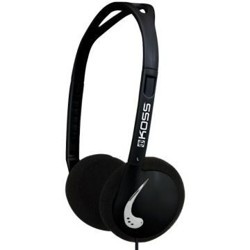 Koss Koss KPH25 Headphones, On-Ear, Wired, Black