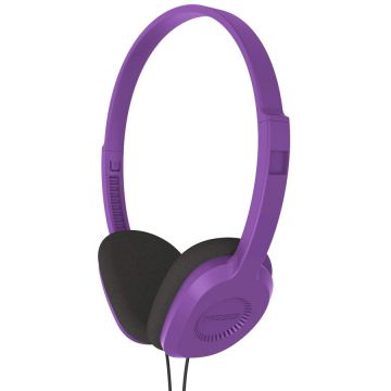 Koss Koss KPH8v Headphones, On-Ear, Wired, Violet