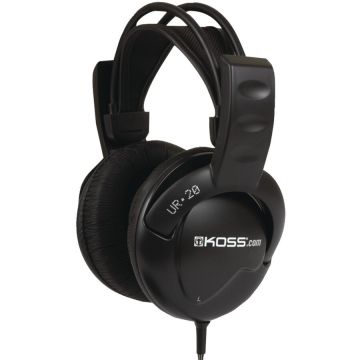Koss Koss UR20 Headphones, Over-Ear, Wired, Black