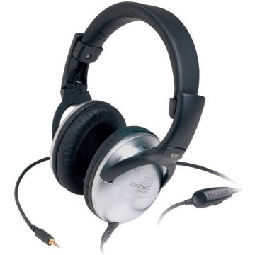 Koss Koss UR29 Headphones, Over-Ear, Wired, Black/Silver