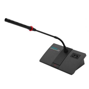 Microfon delegat wireless pentru videoconferinte, 2.4 GHz, baterie 2100mAh, 10mW, ecran LCD, DSPPA D6803L