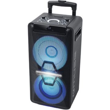 MUSE Boxa Portabila Muse M-1920 DJ, 300W, Bluetooth, CD, USB, Microfon inclus, Negru