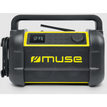 MUSE Boxa portabila MUSE M-928 BTY, Bluetooth, 20W, IP64, Negru/Galben