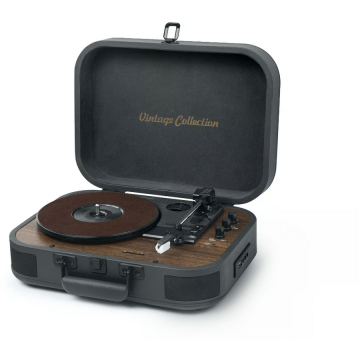 MUSE Pick-up Muse MT-207 DGB, Vintage Collection, USB, Bluetooth, 2x5W, Negru / Maro