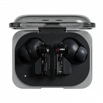 NOTHING Casti True Wireless Nothing Ear (a) B162, Bluetooth, ANC, MultiPoint, Negru