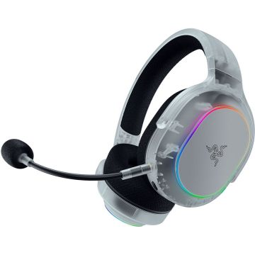 Razer Casti Razer Barracuda X Chroma Gaming Headset, Phantom White Edition, Wireless, Multi-platforma, Alb