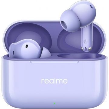 REALME Casti Realme In-Ear, Buds T200, Dreamy, Mov