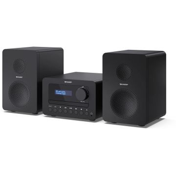 Sharp Sistem audio Sharp XL-B520D(BK) Microsistem Hi-Fi Tokyo 2.0, FM/DAB/DAB+/USB, CD, Bluetooth 5.0, Aux-in, Negru