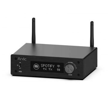 Streamer audio cu amplificator Rakoit AUDHC-RKT-H50, 2x 50W, Bluetooth, Alexa, Spotify