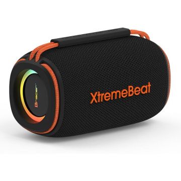TRACER Boxa portabila Tracer XtremeBeat XTRAVOX L TWS, Bluetooth, 15 W, RGB, USB-C, AUX, MicroSD, USB-A, IPX6, Negru