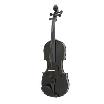 Vioara clasica din lemn 3 4 toc inclus, negru