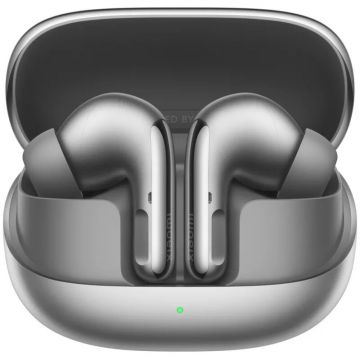 Xiaomi Casti Xiaomi Buds 5 Pro BT-Titanium, True Wireless, ANC 55dB, Bluetooth 5.4, Gri