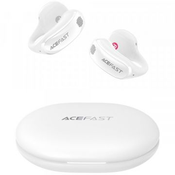 AceFast Handsfree Bluetooth Acefast Aceclip Pro, TWS, Alb