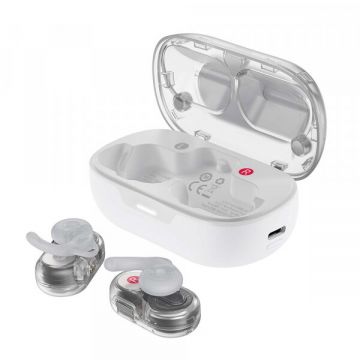 AceFast Handsfree Bluetooth Acefast Acefit Neo, TWS, Alb