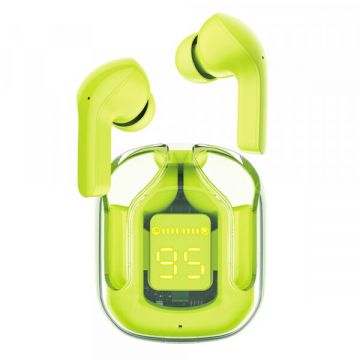 AceFast Handsfree Bluetooth Acefast T6, TWS, Verde