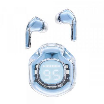 AceFast Handsfree Bluetooth Acefast T8, TWS, Albastru