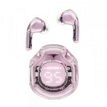 AceFast Handsfree Bluetooth Acefast T8, TWS, Roz