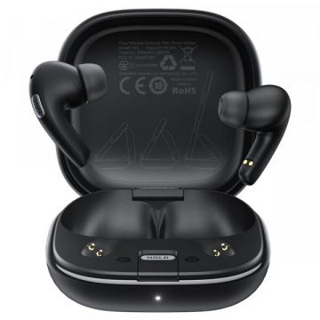 AceFast Handsfree Bluetooth Acefast W4, TWS, Negru