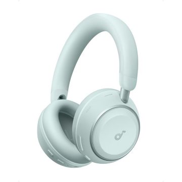 Anker Casti wireless Over-Ear Anker Soundcore Space 2, Active Noise Cancelling, LDAC Hi-Res, Bluetooth 6.1, Autonomie 50 ore, Verde